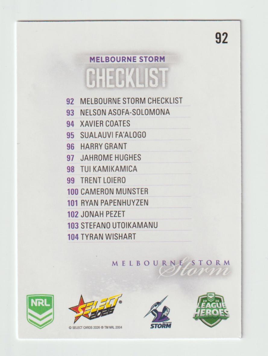 092 Melbourne Storm Logo