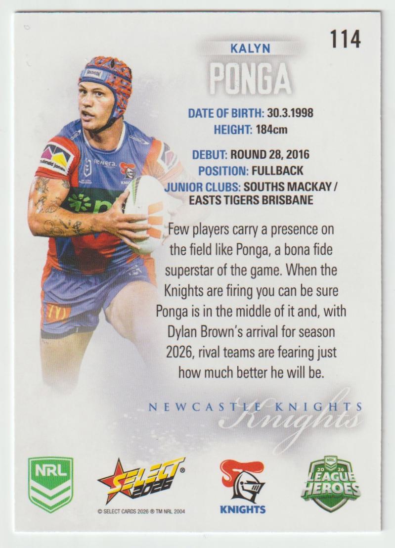 114 Kalyn Ponga