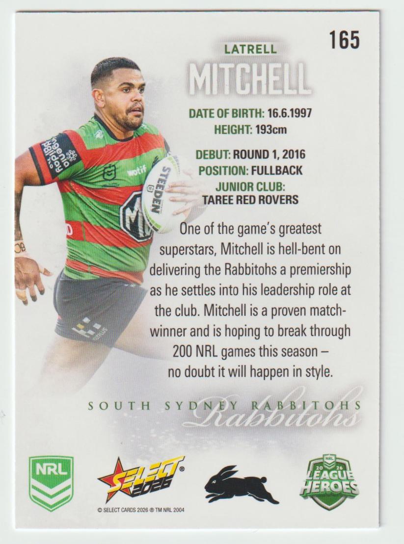 165 Latrell Mitchell