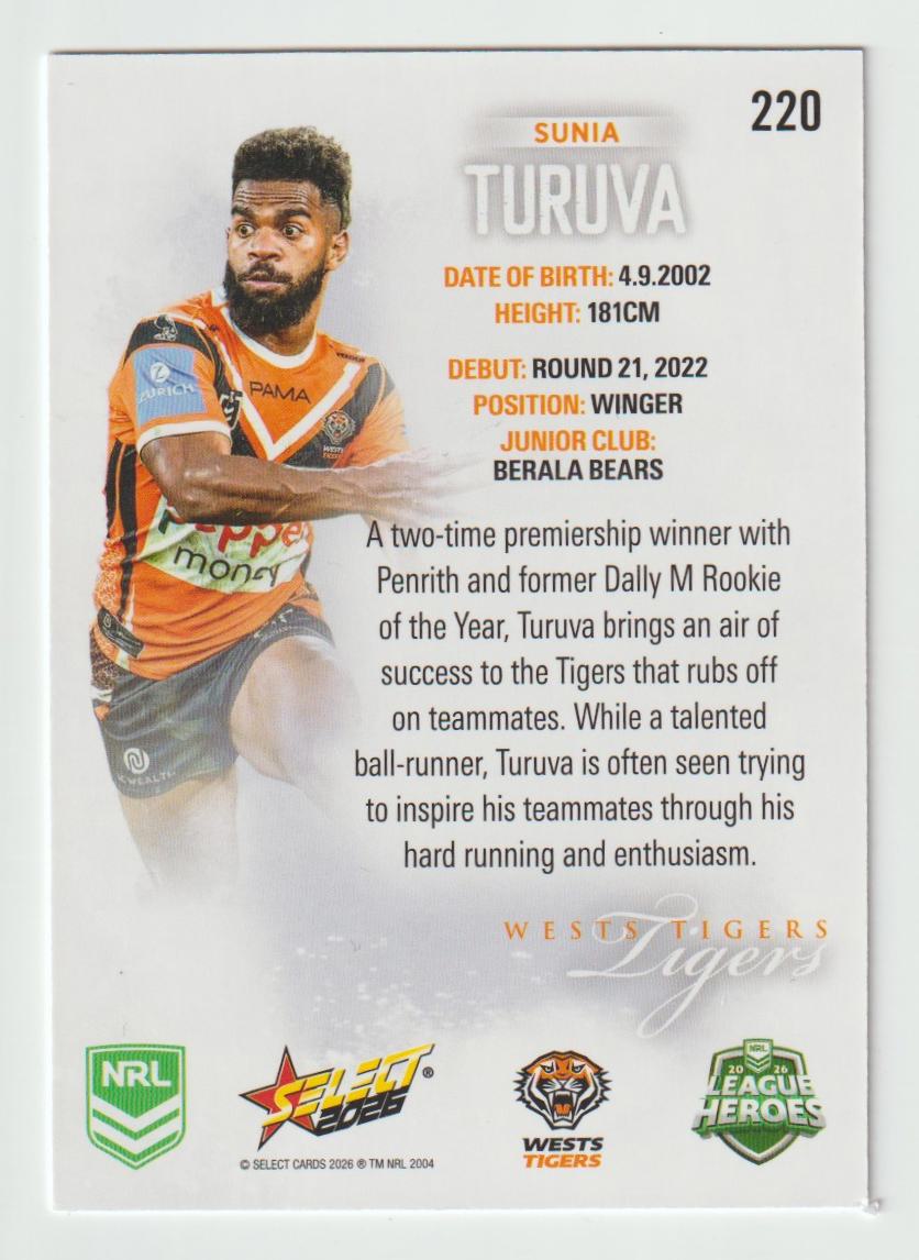 220 Sunia Turuva