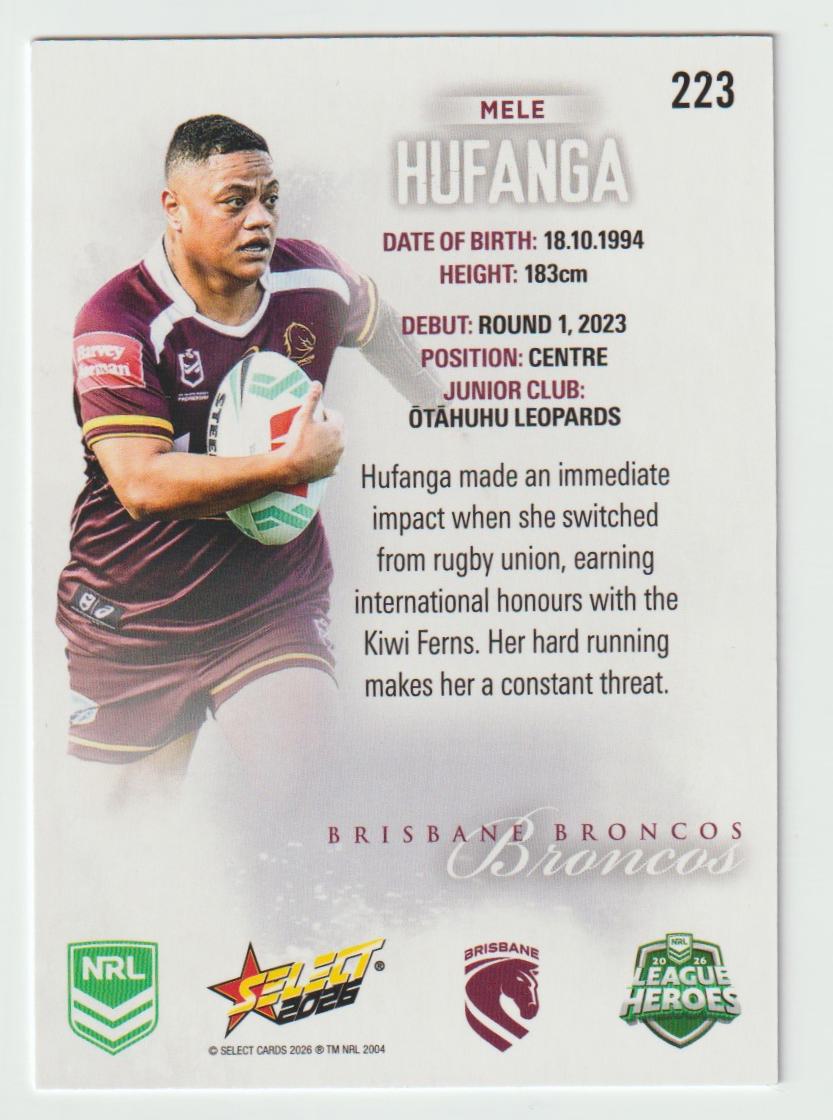 223 Mele Hufanga