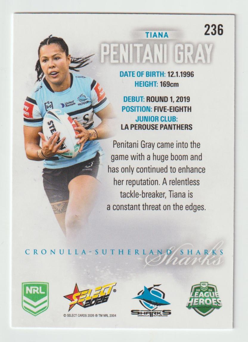 236 Tiana Penitani Gray