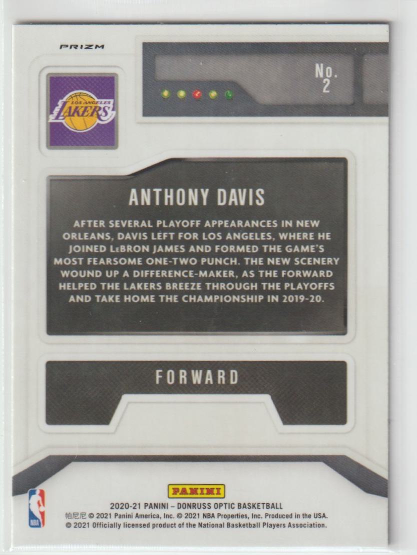 T-Minus 002 Anthony Davis - Los Angeles Lakers Purple