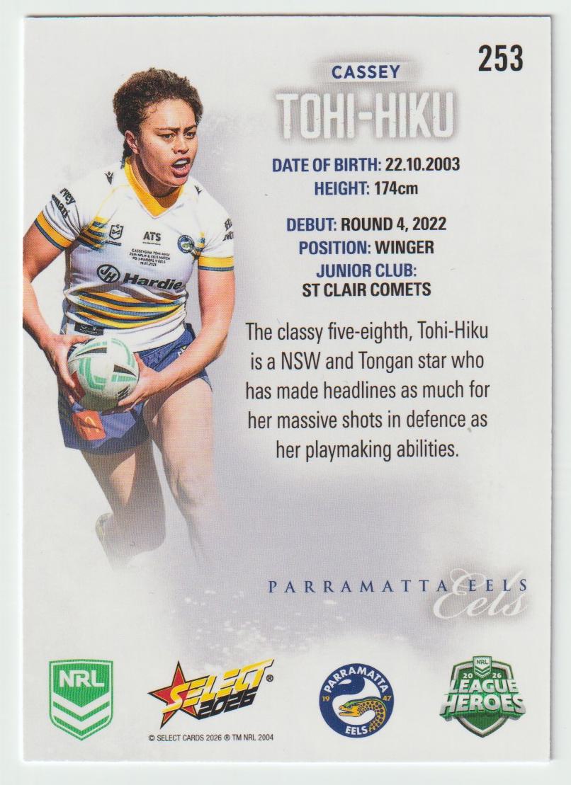 253 Cassey Tohi-Hiku