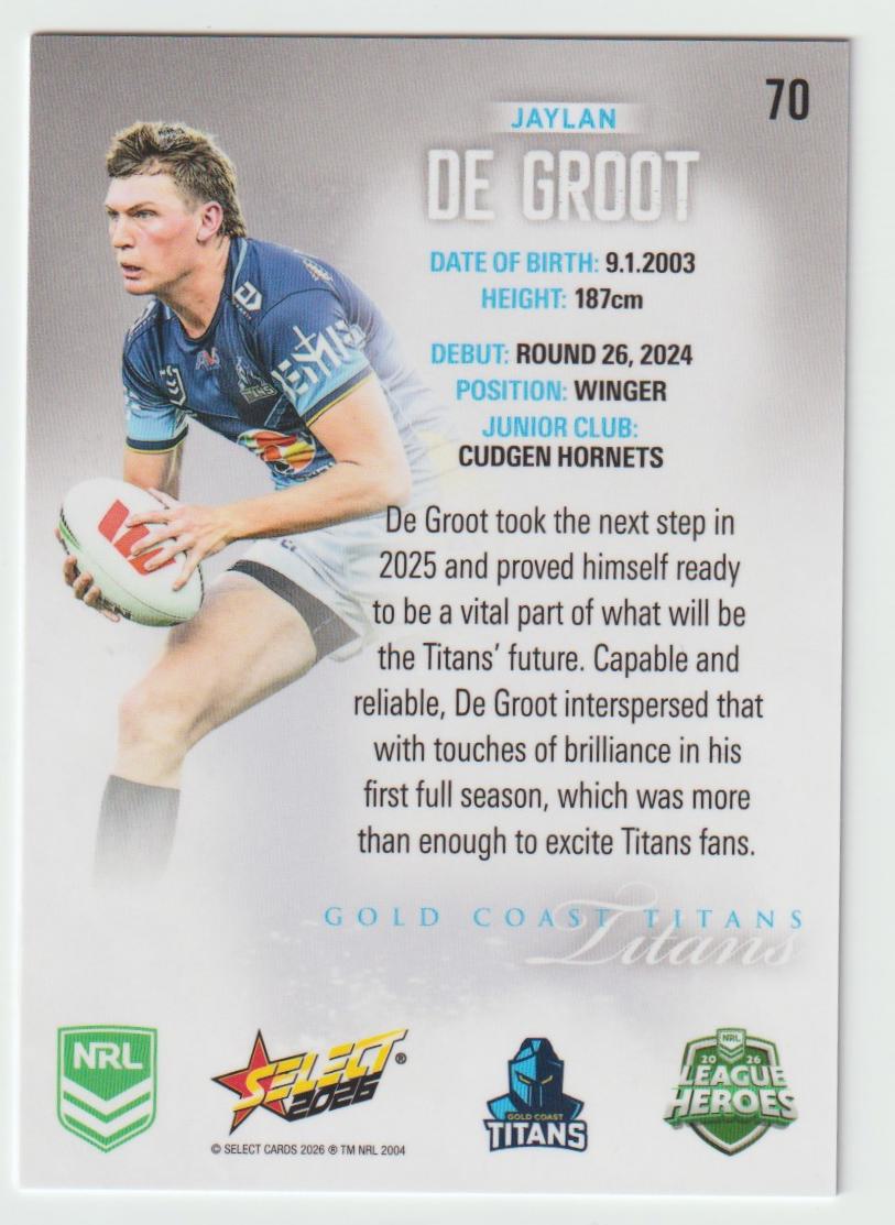 070 Jaylan De Groot Hobby Silver