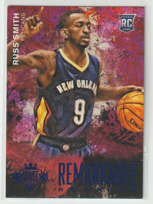 Remarkable Rookies 001 Russ Smith - New Orleans Pelicans Sapphire 209/499