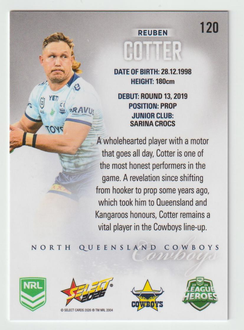 120 Reuben Cotter Hobby Silver