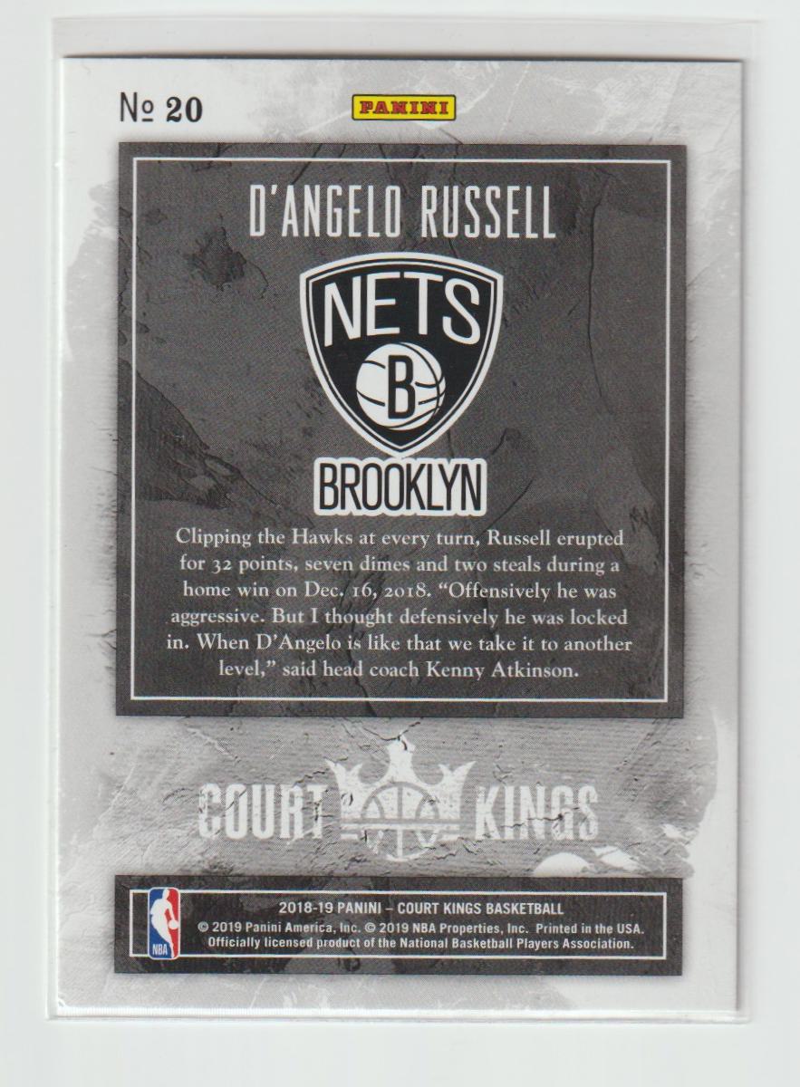 020 D'Angelo Russell - Brooklyn Nets