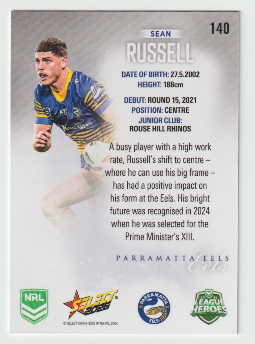 140 Sean Russell Hobby Silver