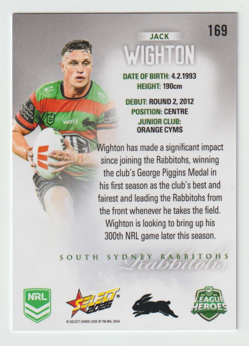 169 Jack Wighton Hobby Silver