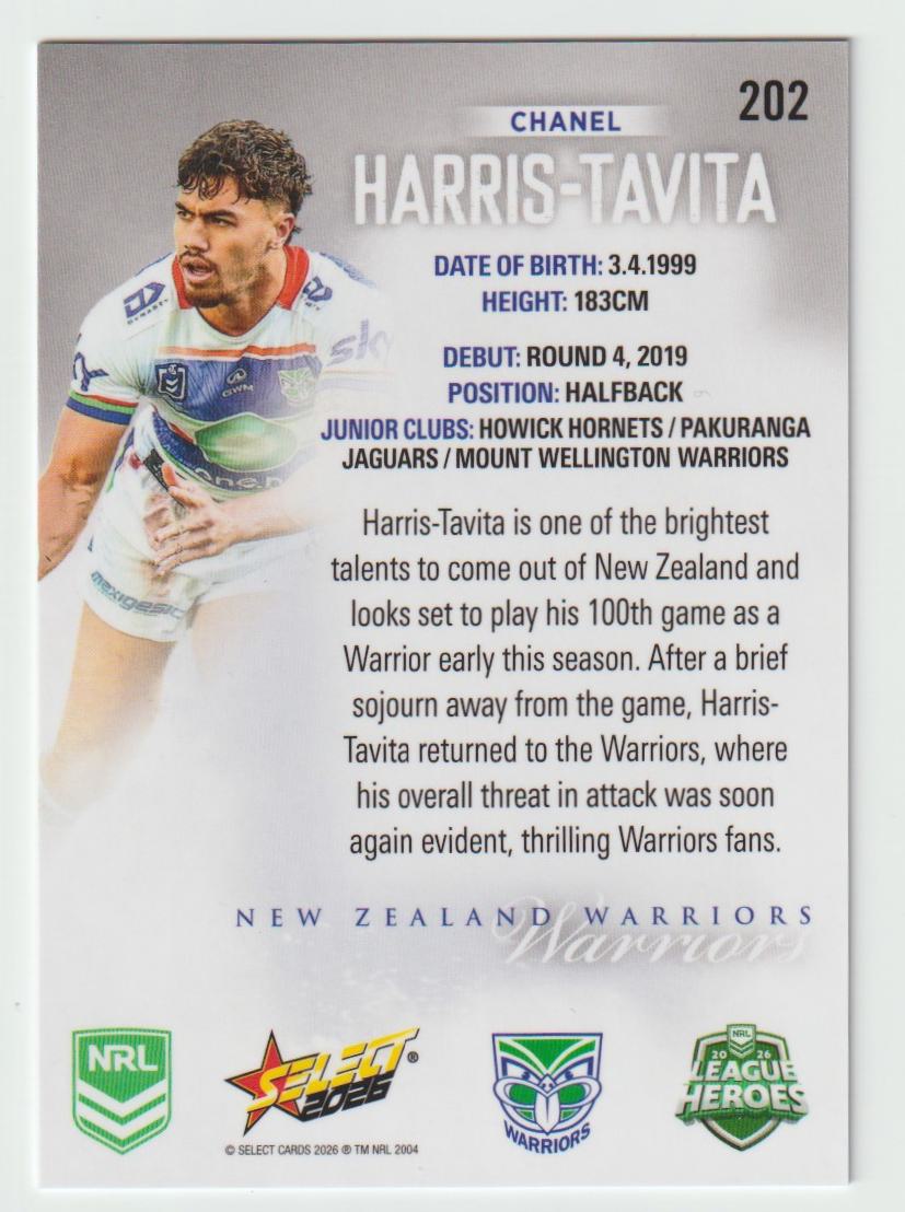 202 Chanel Harris-Tavita Hobby Silver