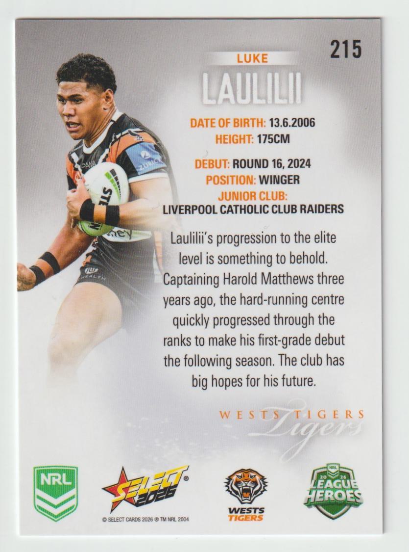 215 Luke Laulilii Hobby Silver