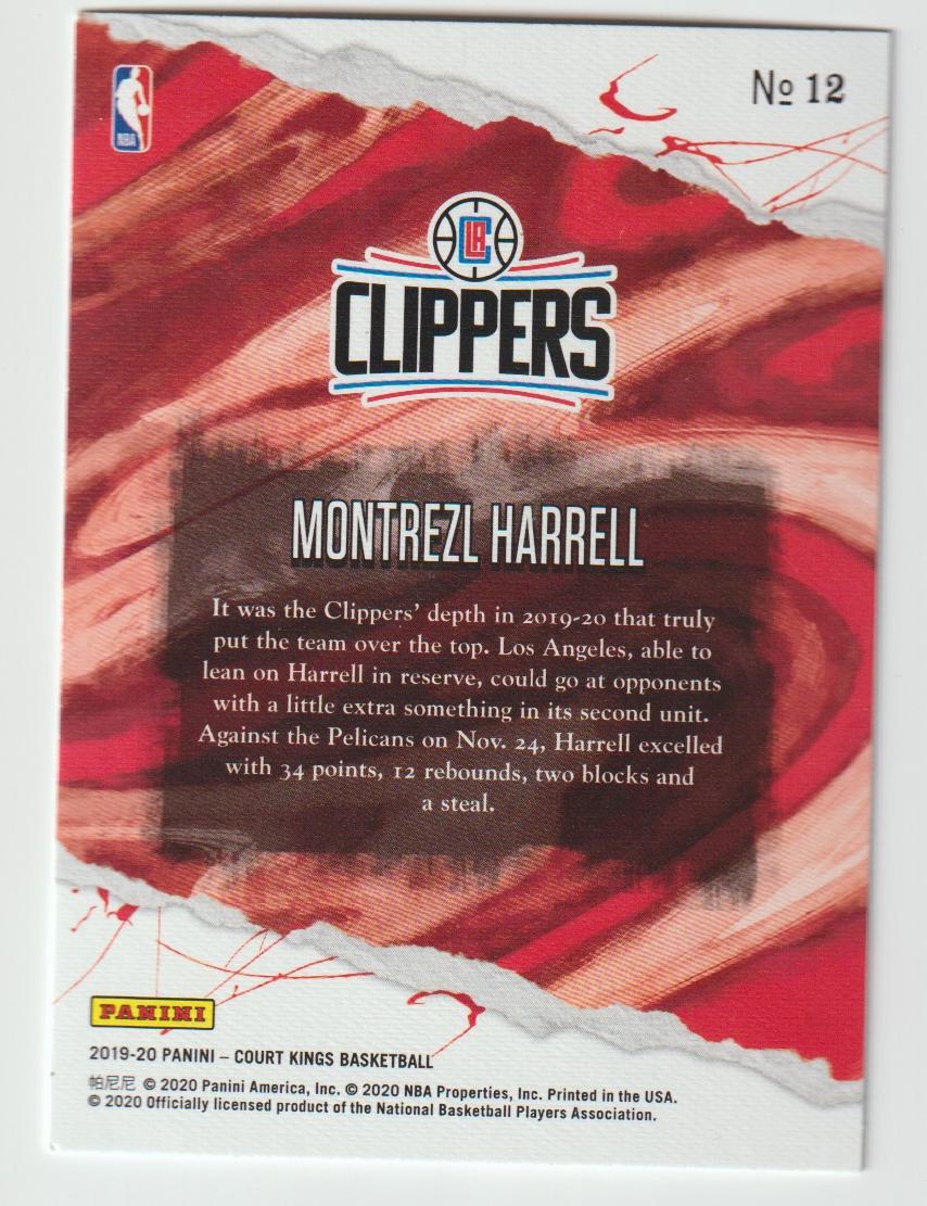 012 Montrezl Harrell - Los Angeles Clippers