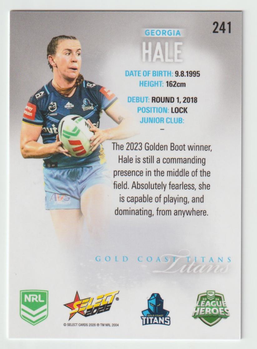 241 Georgia Hale Hobby Silver
