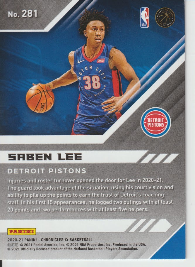 281 Saben Lee - Detroit Pistons