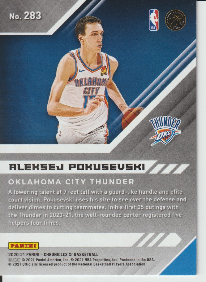 283 Aleksej Pokusevski - Oklahoma City Thunder