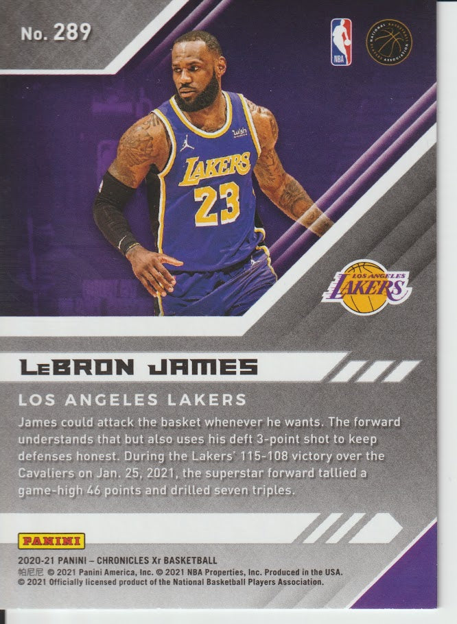 289 LeBron James - Los Angeles Lakers