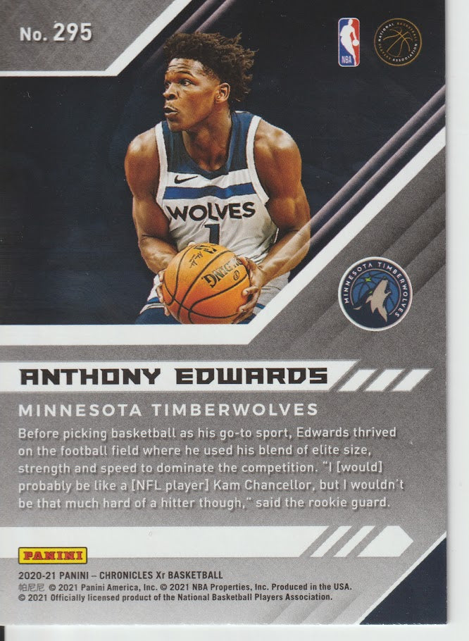 295 Anthony Edwards - Minnesota Timberwolves