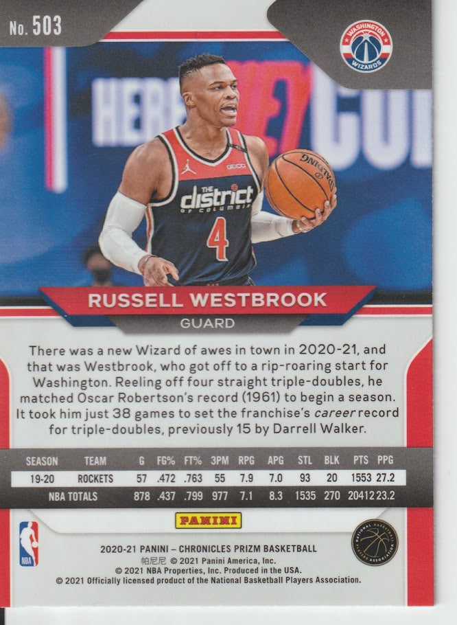 503 Russell Westbrook - Washington Wizards