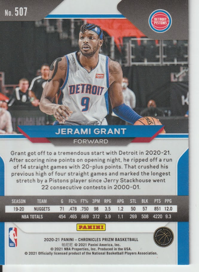 507 Jerami Grant - Detroit Pistons