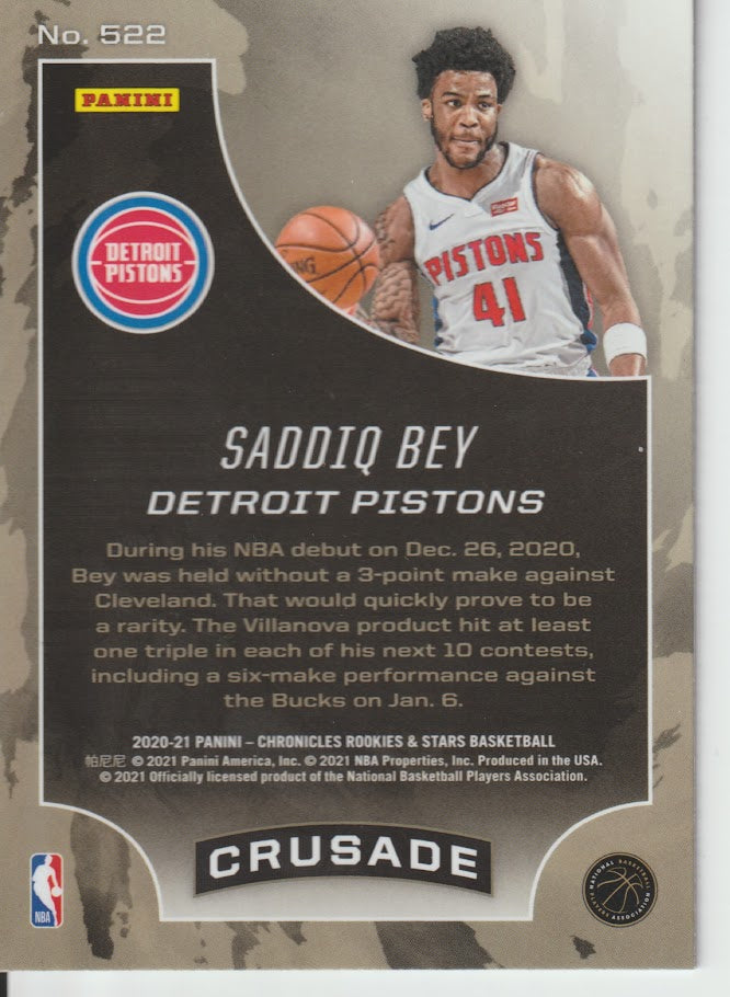 522 Saddiq Bey - Detroit Pistons