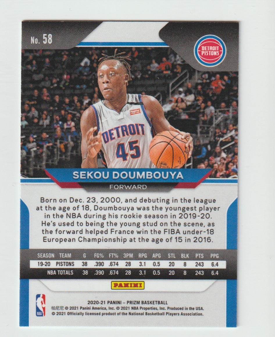 058 Sekou Doumbouya - Detroit Pistons
