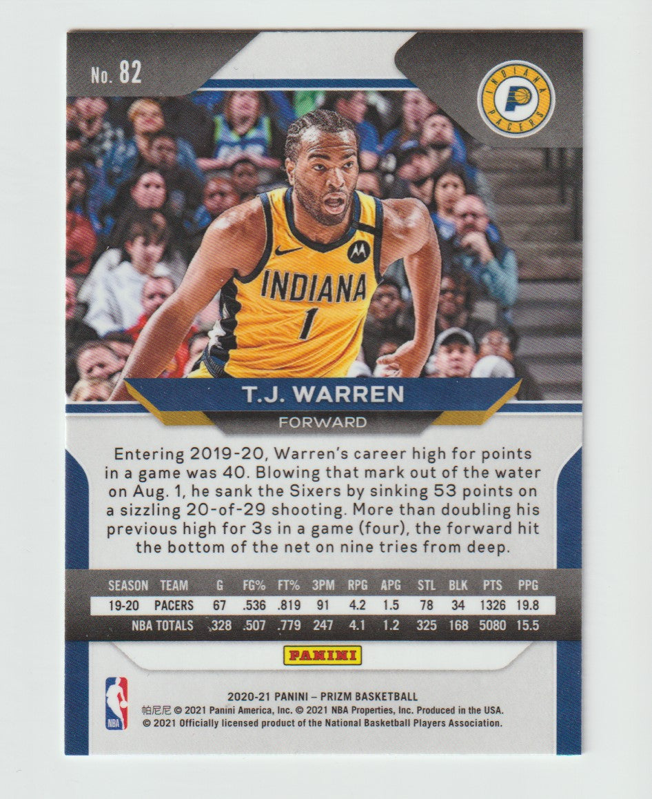 082 T.J. Warren - Indiana Pacers