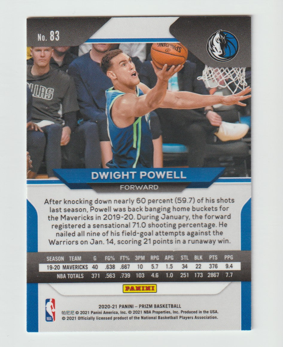 083 Dwight Powell - Dallas Mavericks