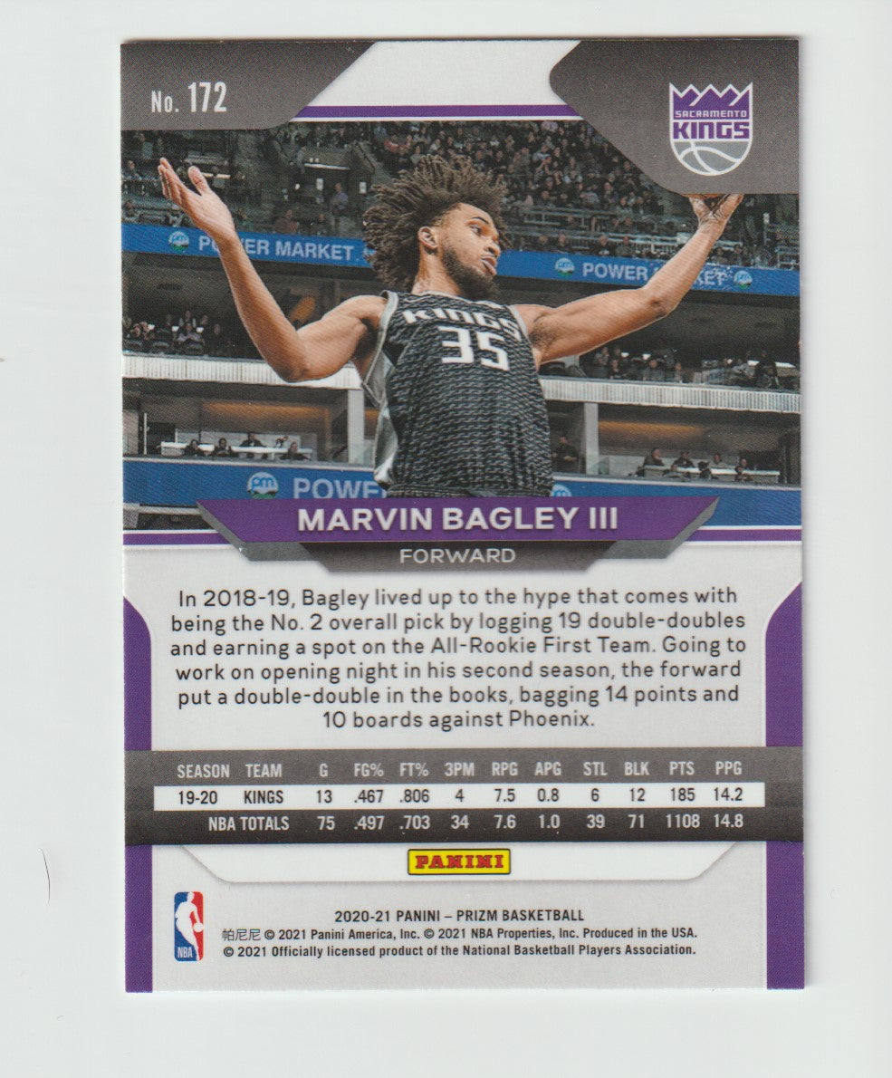 172 Marvin Bagley III - Sacramento Kings