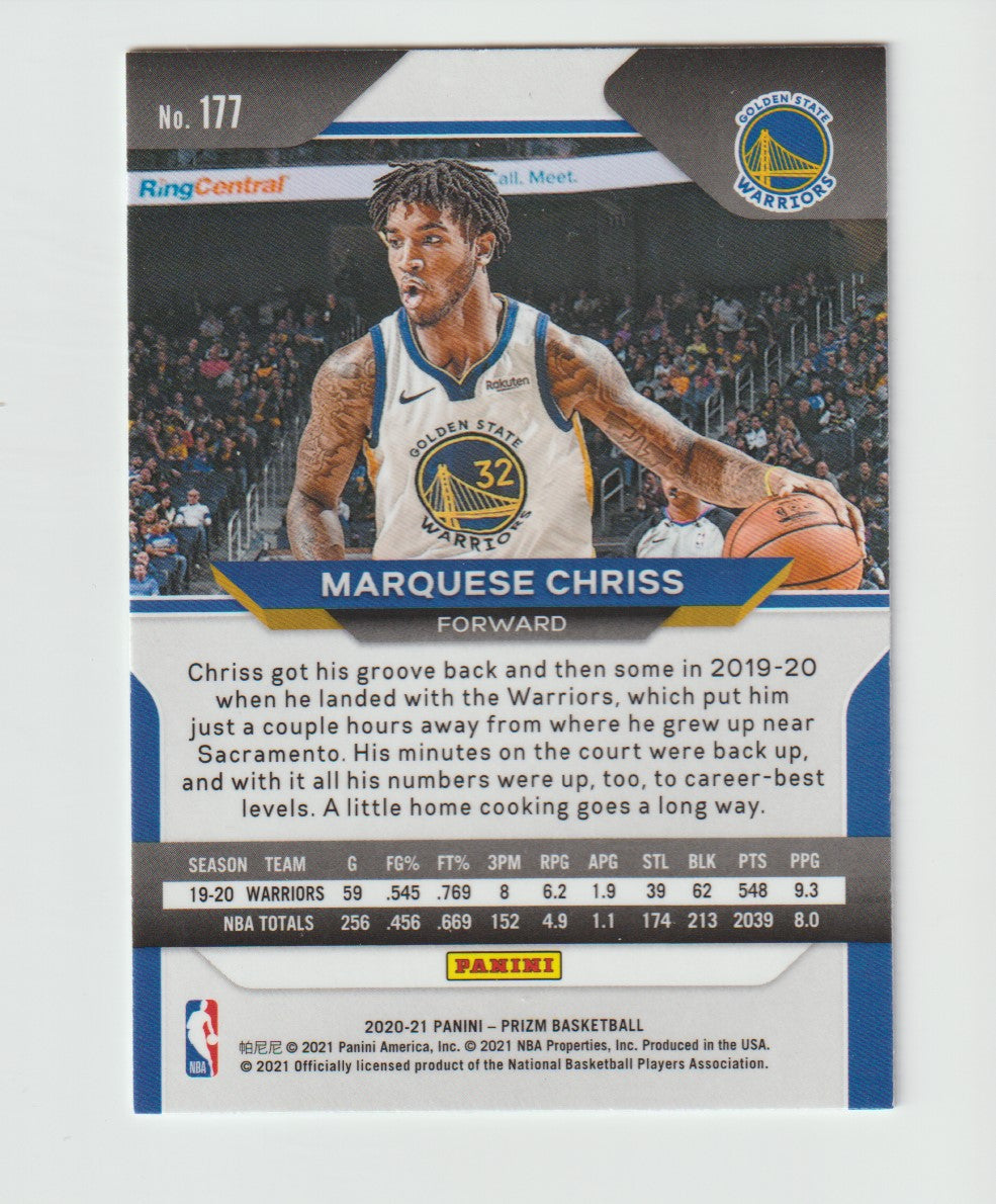 177 Marquese Chriss - Golden State Warriors