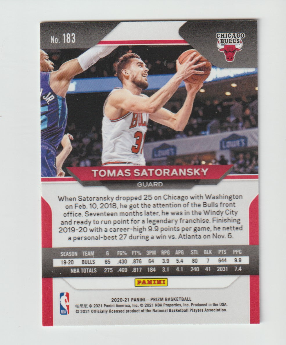 183 Tomas Satoransky - Chicago Bulls