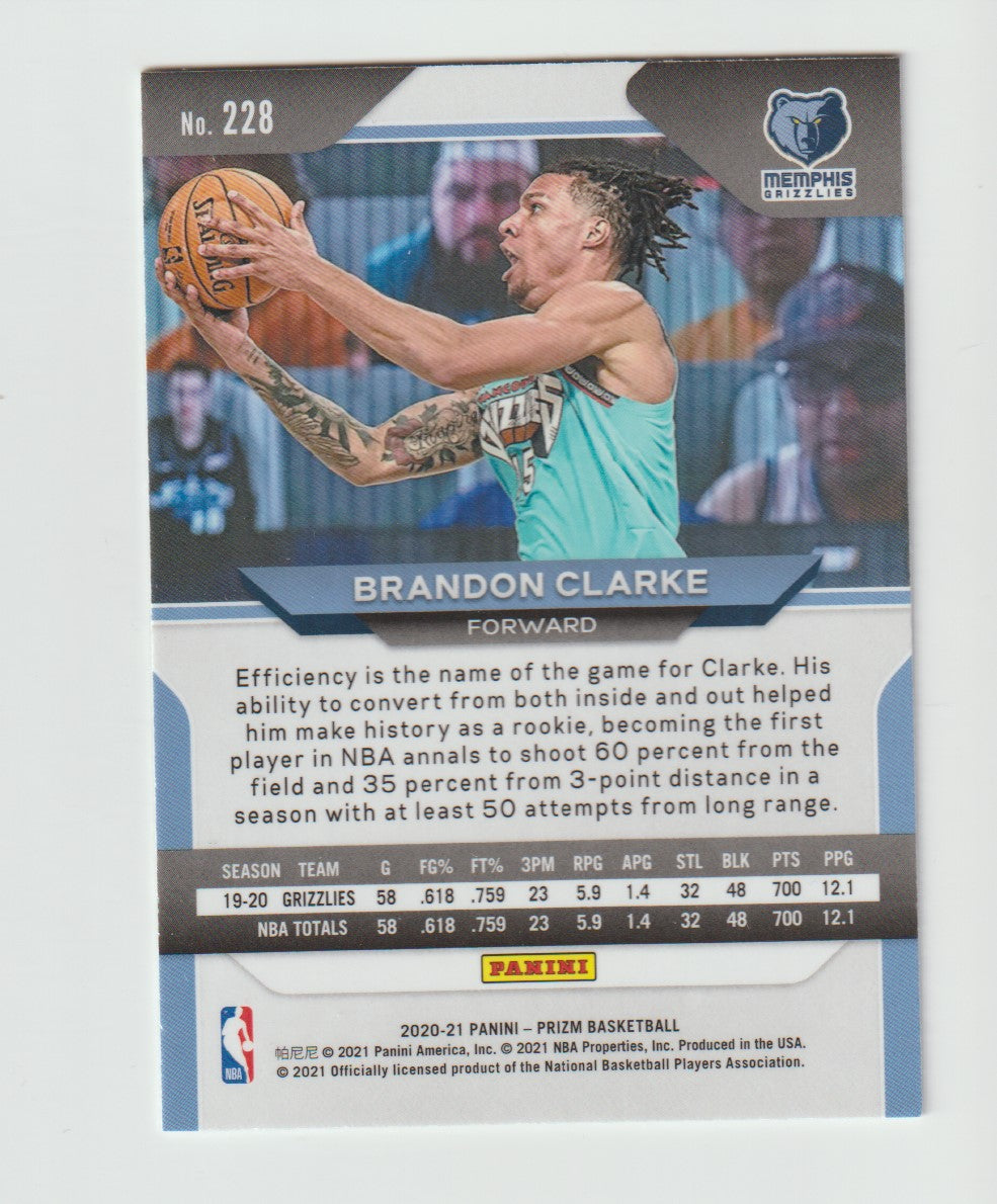 228 Brandon Clarke - Memphis Grizzlies