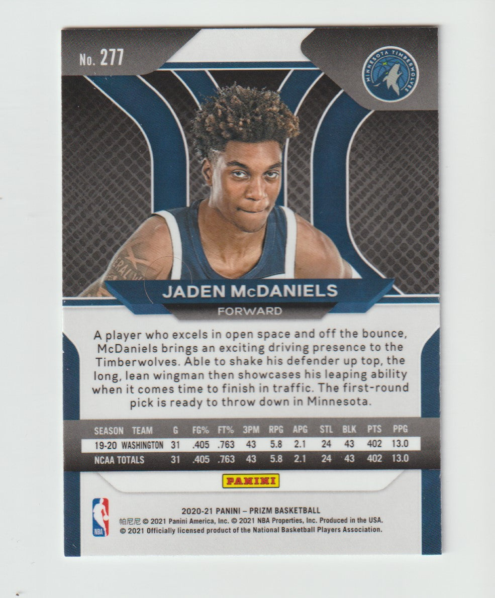 277 Jaden McDaniels - Minnesota Timberwolves