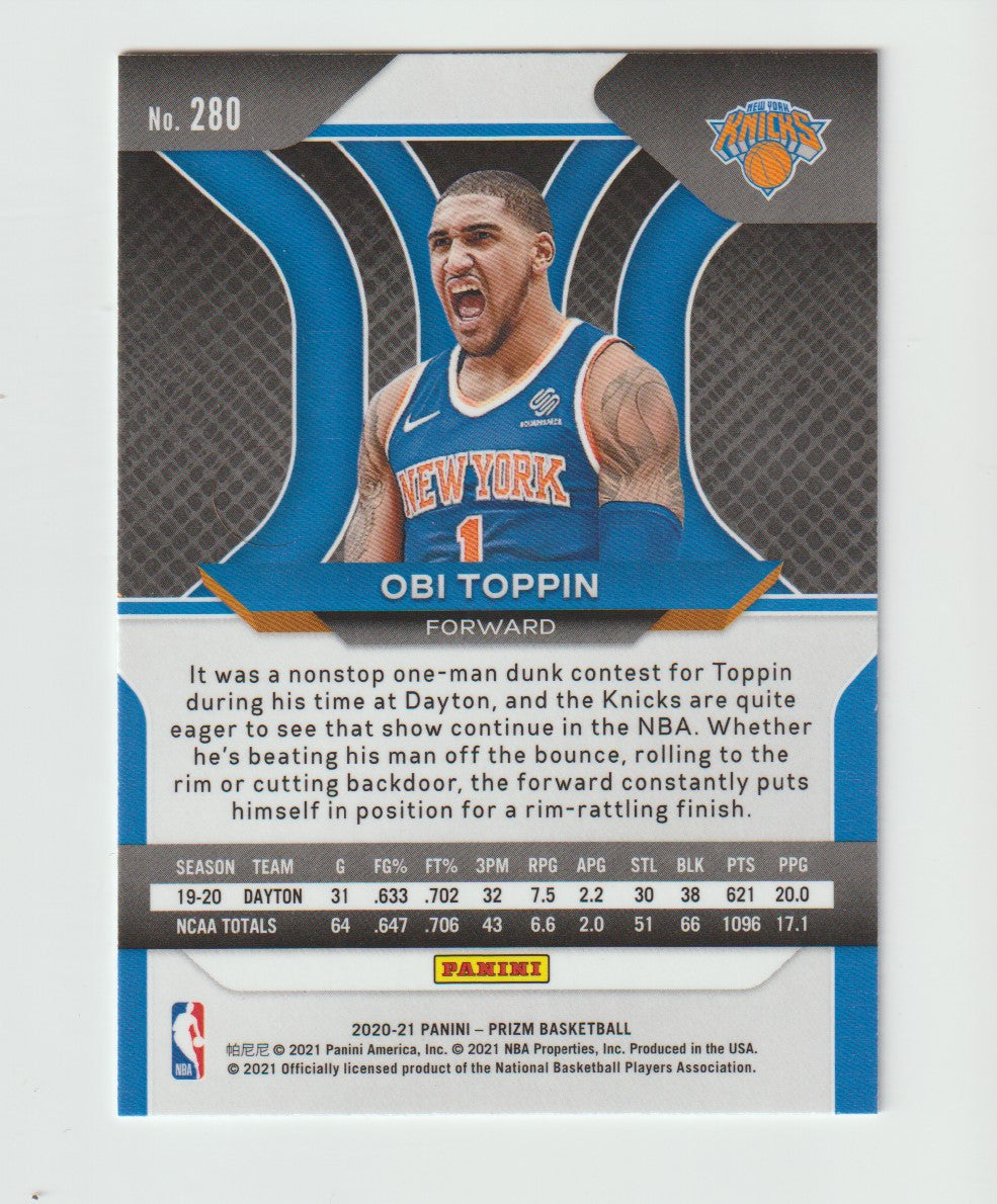 280 Obi Toppin - New York Knicks