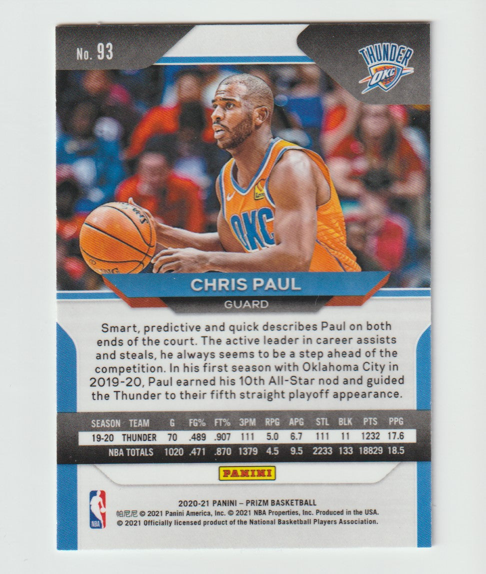 093 Chris Paul - Oklahoma City Thunder