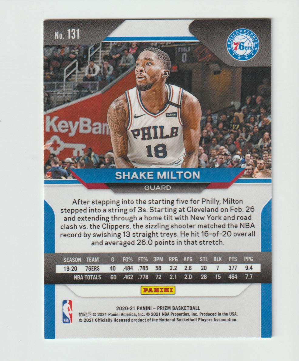 131 Shake Milton - Philadelphia 76ers