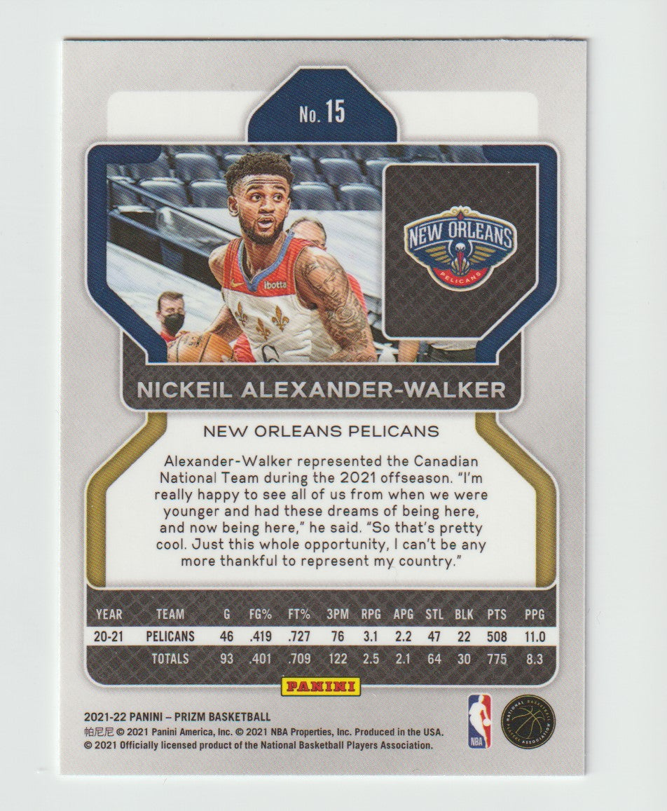 015 Nickeil Alexander-Walker - New Orleans Pelicans