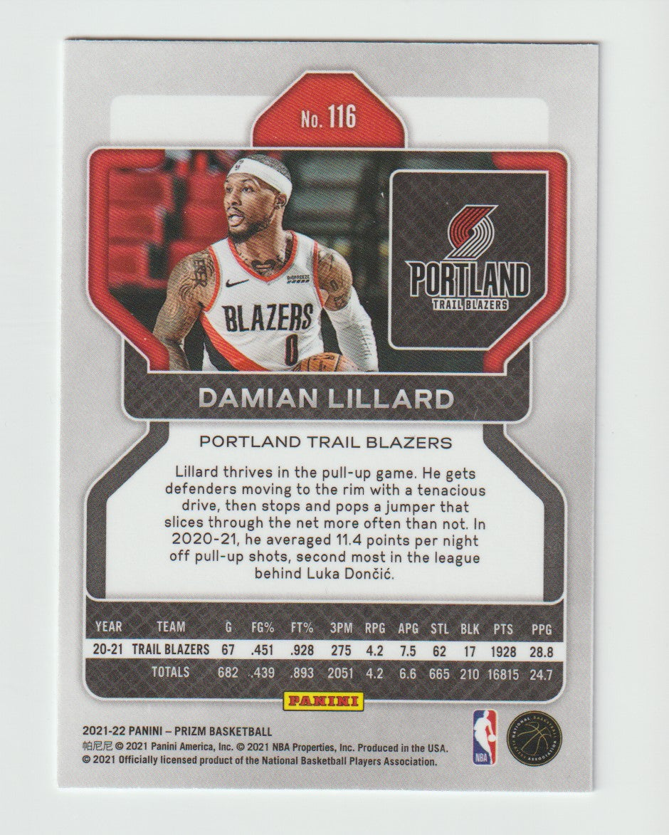 116 Damian Lillard - Portland Trail Blazers