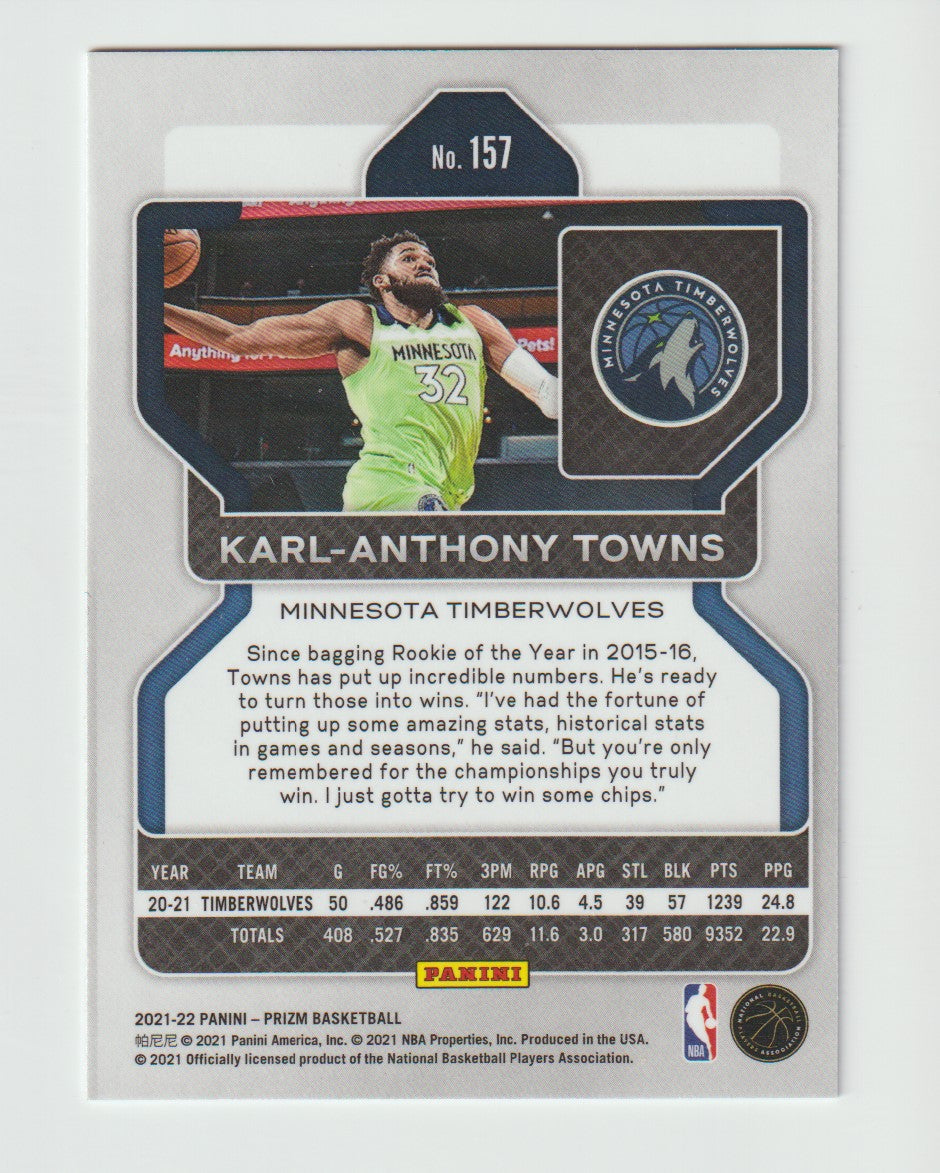 157 Karl-Anthony Towns - Minnesota Timberwolves