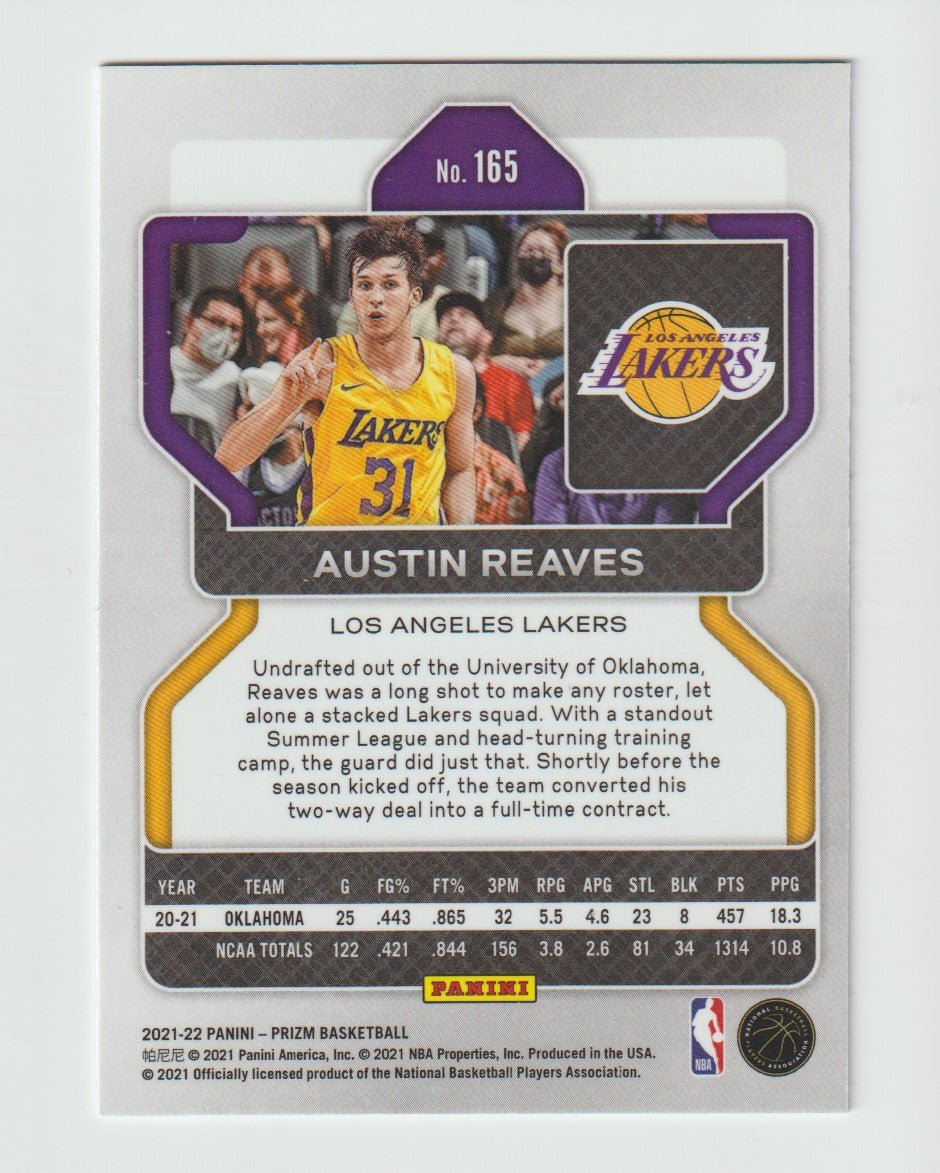 165 Austin Reaves - Los Angeles Lakers