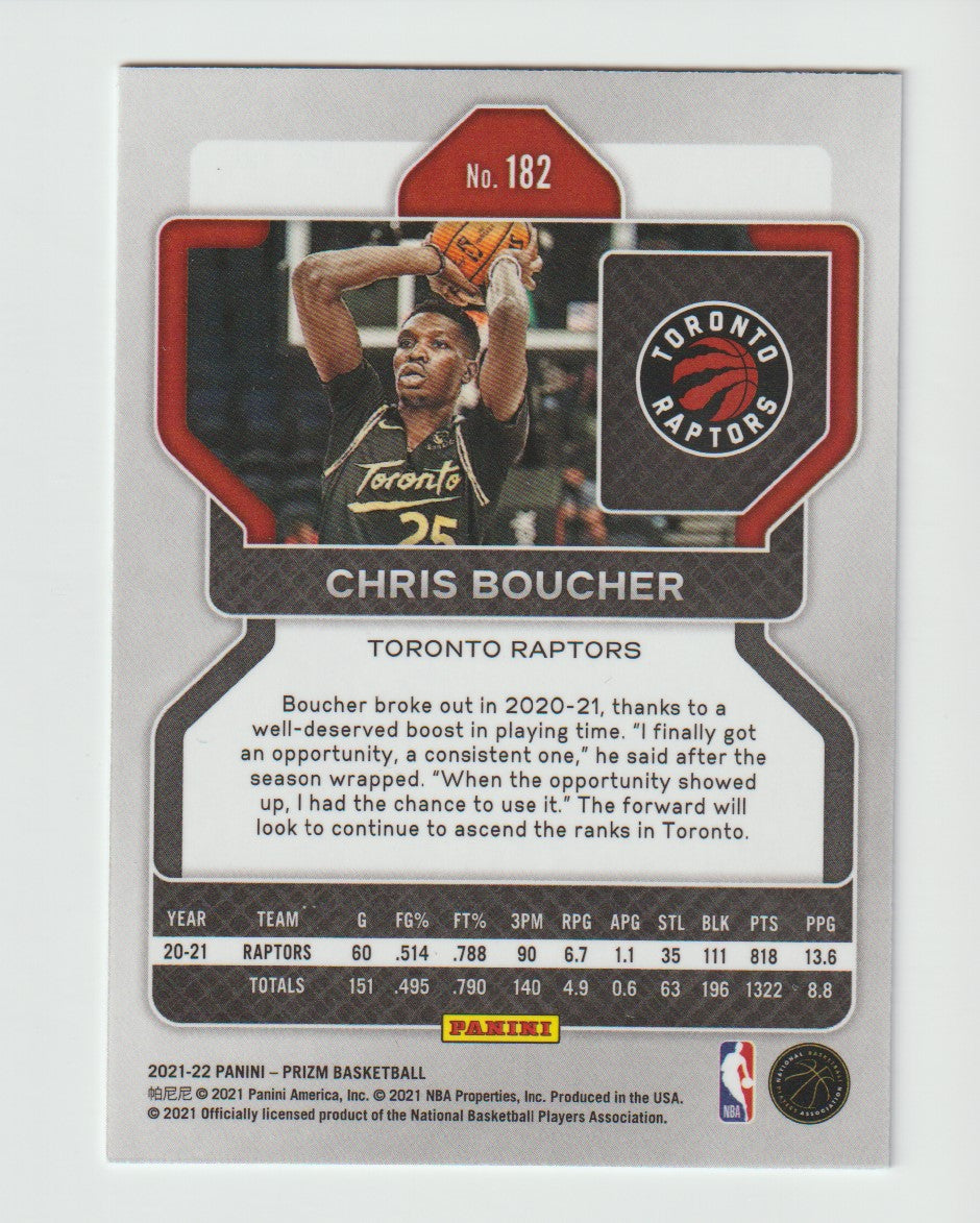 182 Chris Boucher - Toronto Raptors