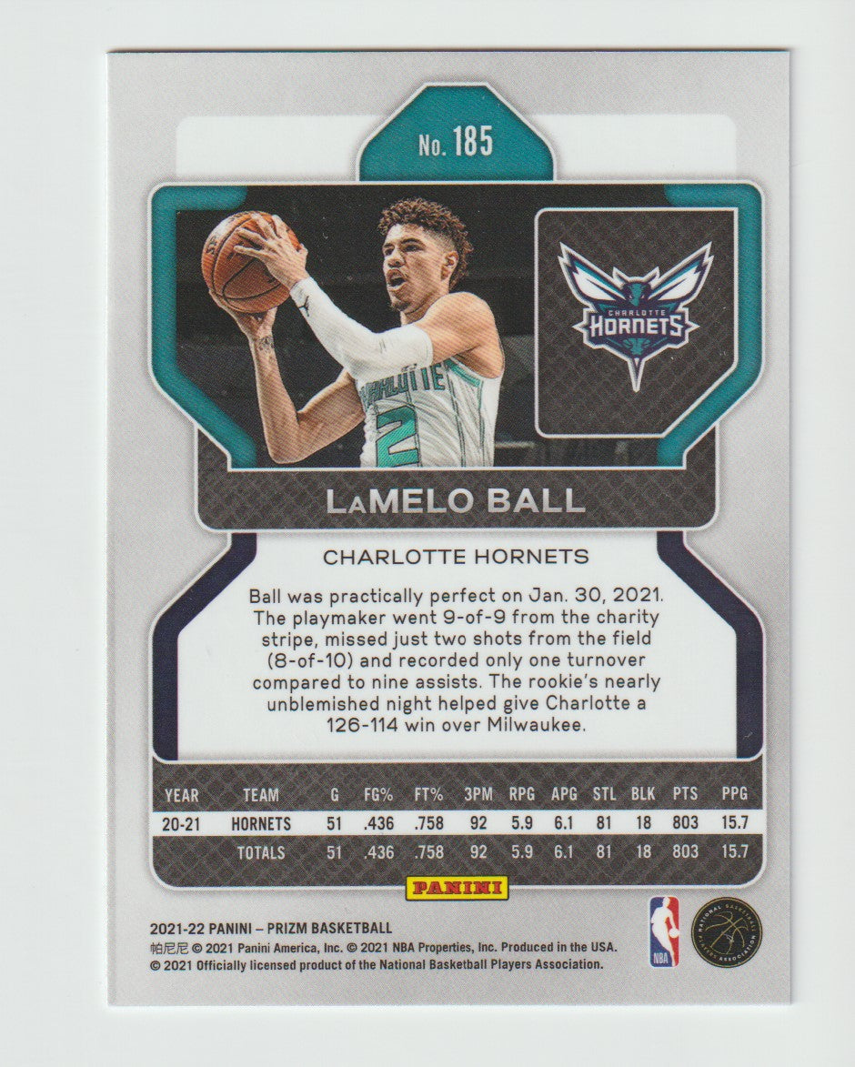 185 LaMelo Ball - Charlotte Hornets