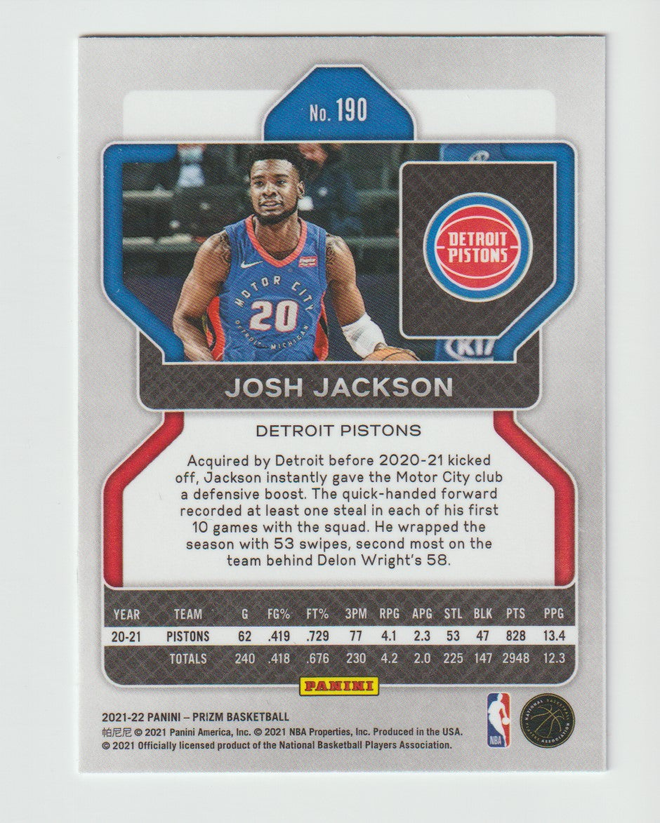 190 Josh Jackson - Detroit Pistons