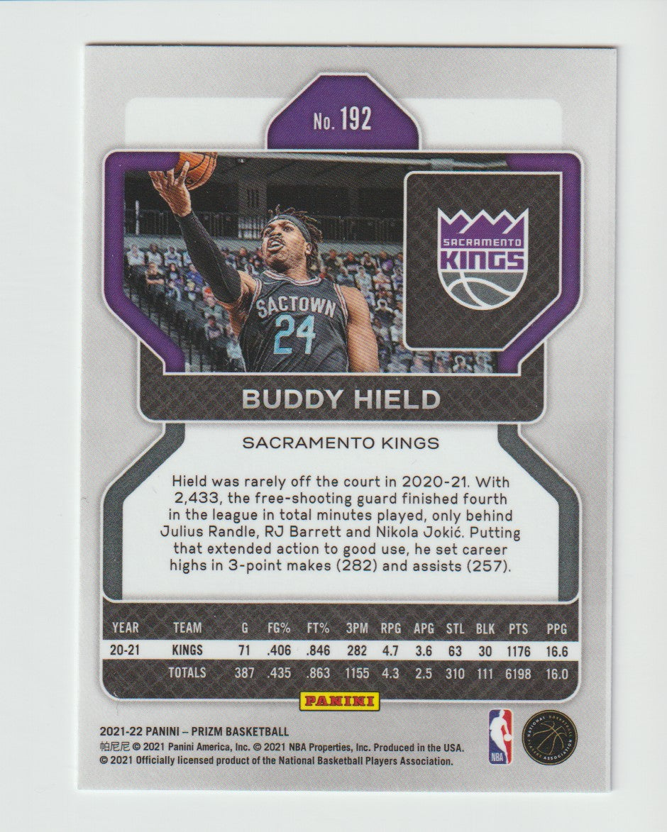 192 Buddy Hield - Sacramento Kings