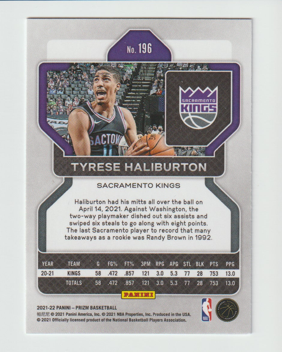196 Tyrese Haliburton - Sacramento Kings