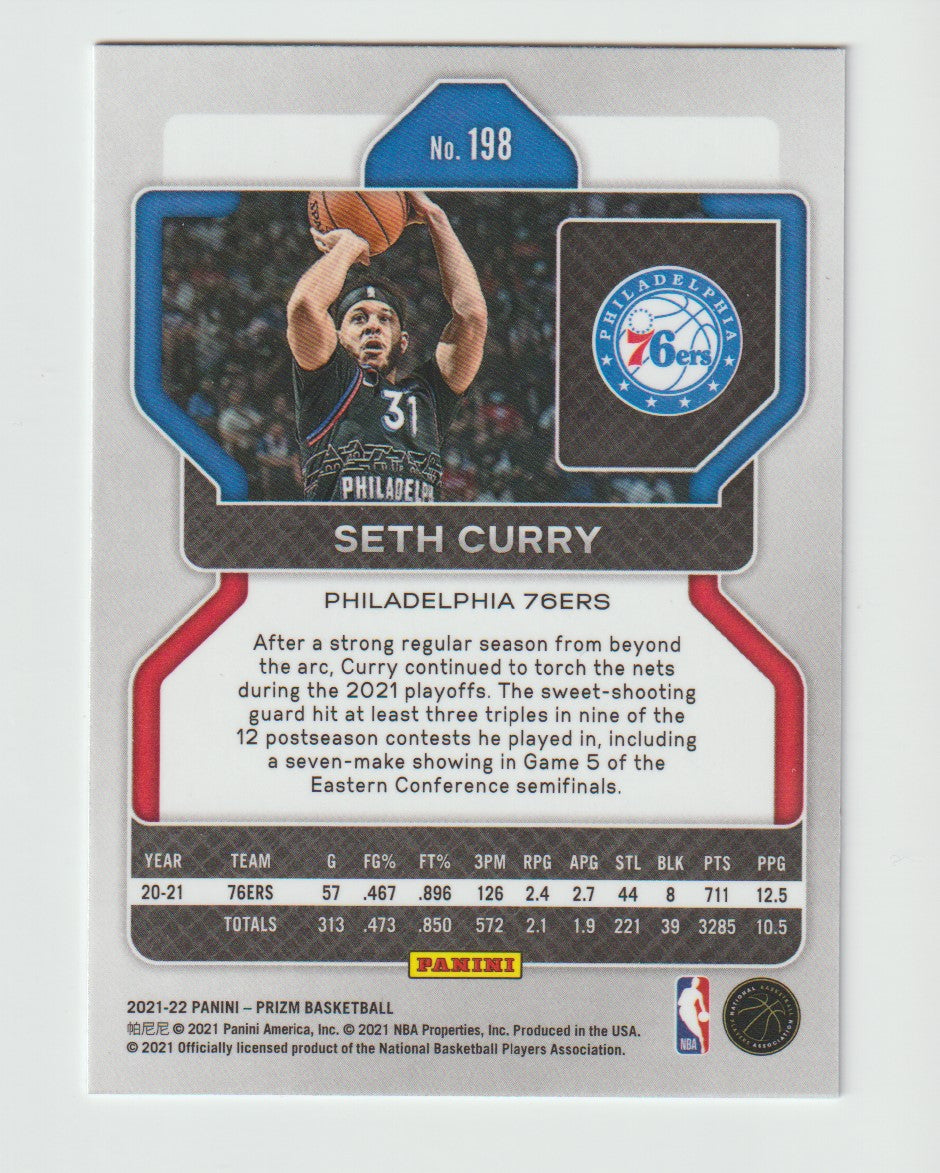198 Seth Curry - Philadelphia 76ers