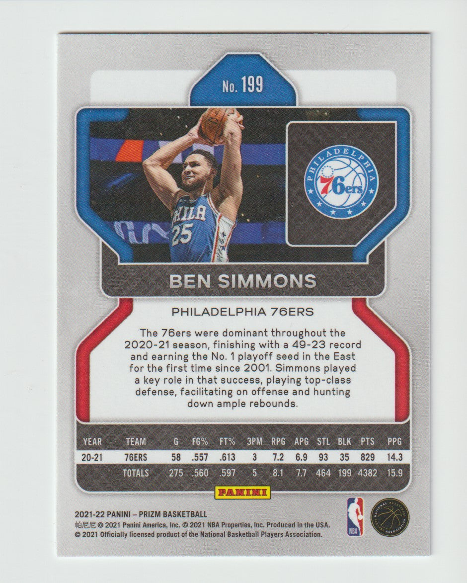 199 Ben Simmons - Philadelphia 76ers