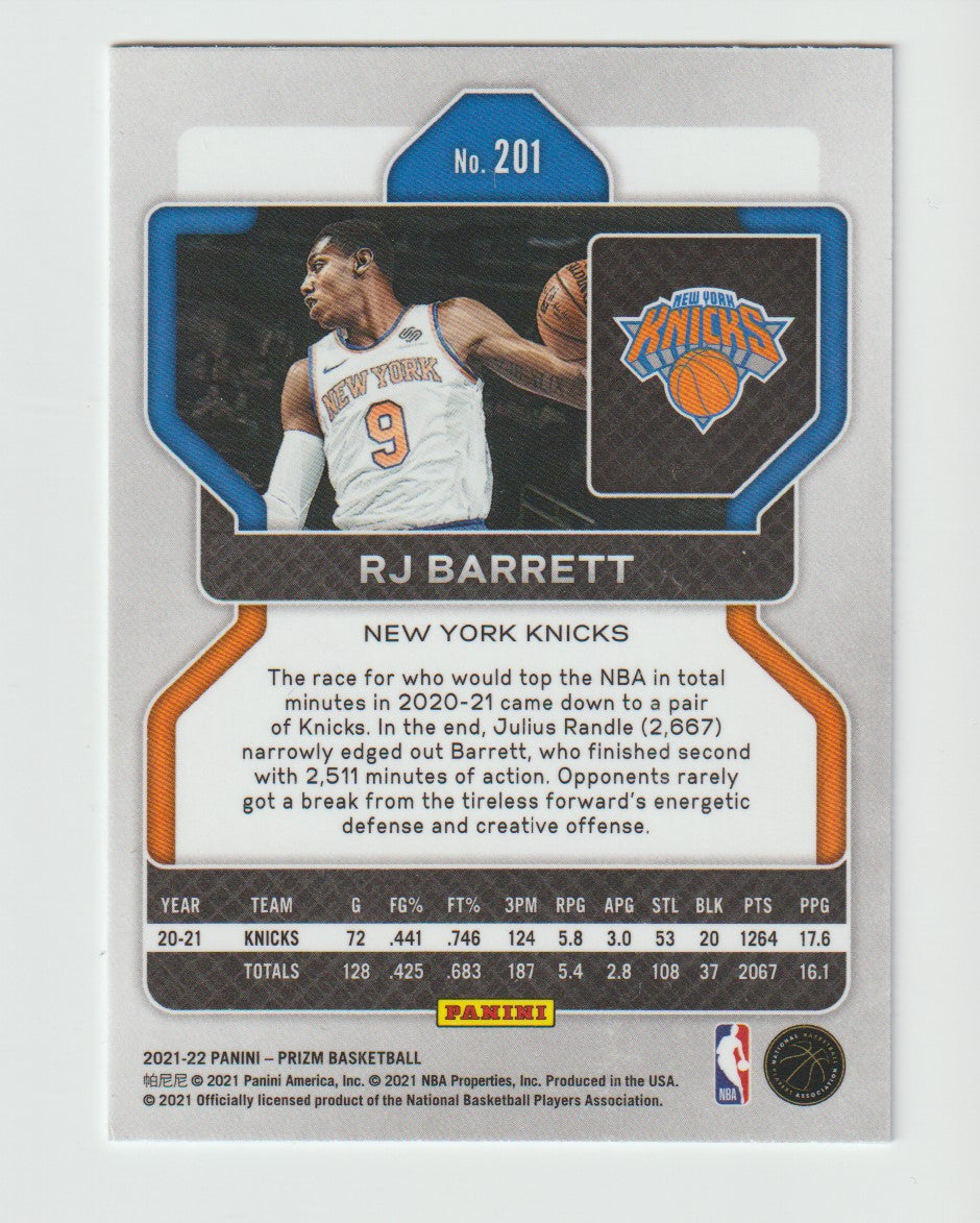 201 RJ Barrett - New York Knicks