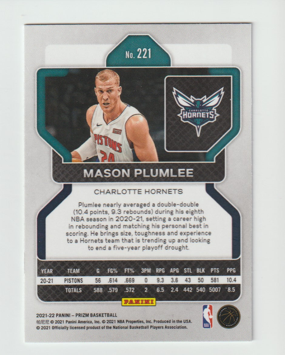 221 Mason Plumlee - Charlotte Hornets