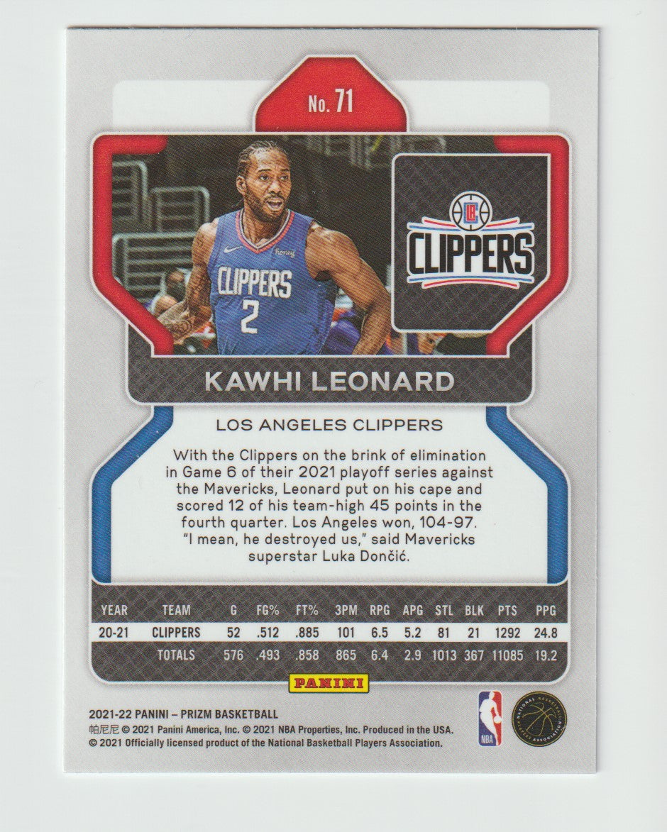 071 Kawhi Leonard - Los Angeles Clippers